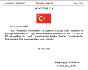 19 Mart 2026 Resmi Gazete
