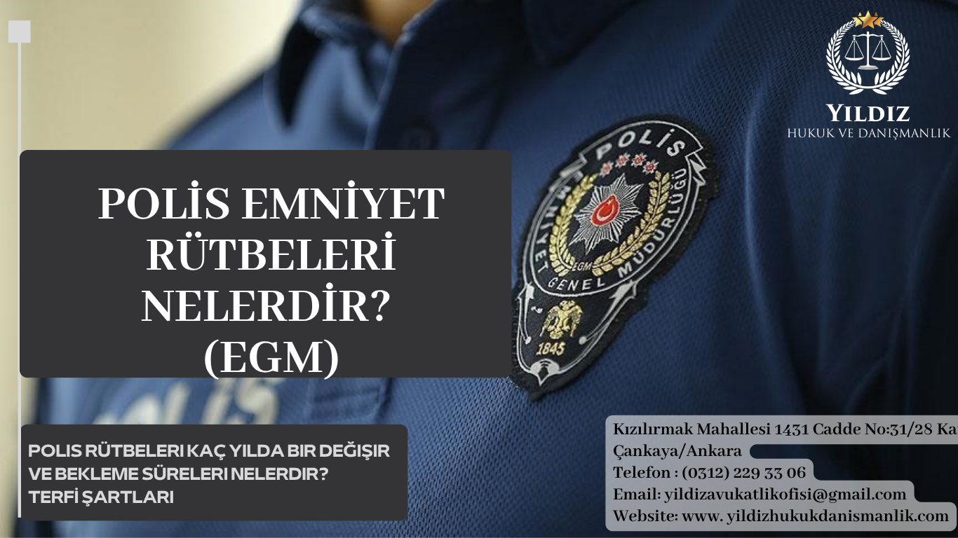 Polis Emniyet Rütbeleri Nelerdir? (egm)